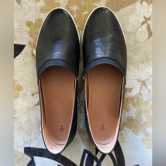 Frye Melanie Slip On, Black Low Profile, Sneaker-Inspired - Picture 5 of 10